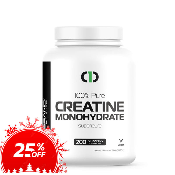 Creatine Monohydrate 100% Pure (1 KG) Vegan | One Brand Nutrition