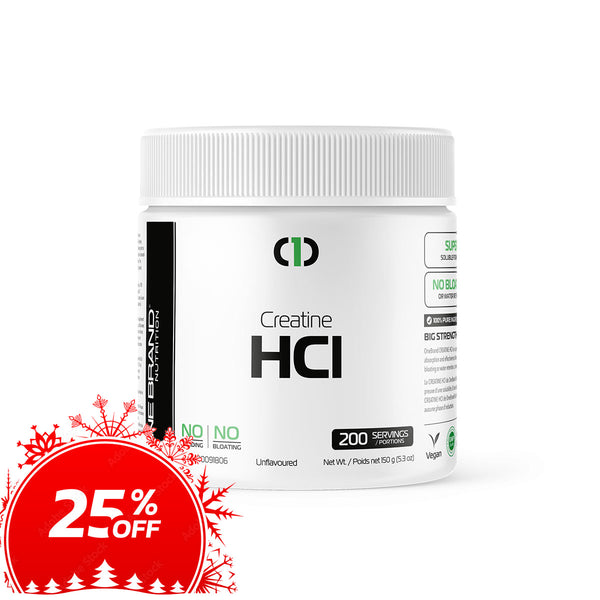 Creatine HCl Powder (200 Servings) Vegan | One Brand Nutrition