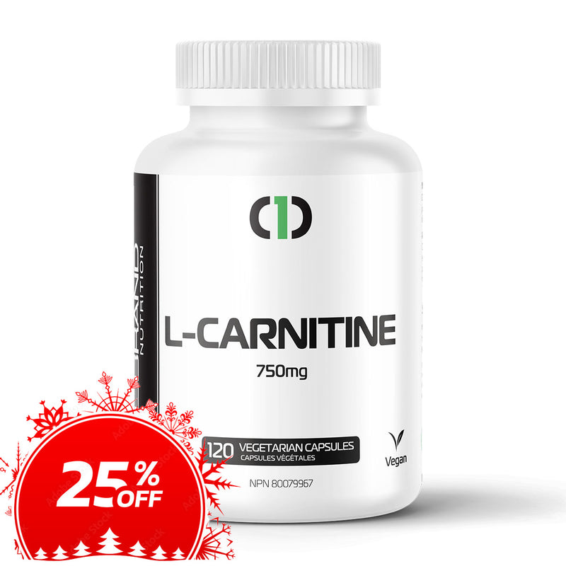 L-Carnitine 750 mg (120 Vcaps) Vegan | One Brand Nutrition