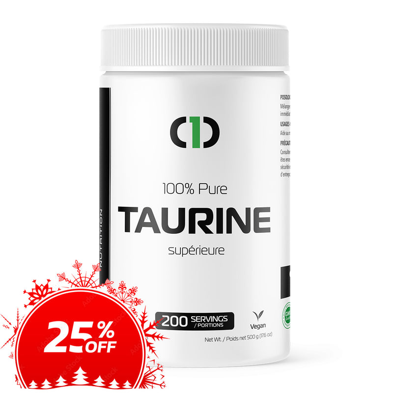 Taurine Powder 100% Pure (500 g) | One Brand Nutrition