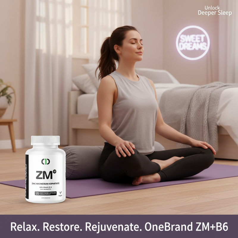 ZM+B6 Vegan Formula (120 Vcaps) | One Brand Nutrition