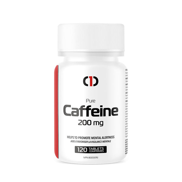 Buy Now! One Brand Nutrition Caffeine 200 mg (120 tabs). Helps (temporarily) to promote alertness and wakefulness, and to enhance cognitive performance. Helps (temporarily) to relieve fatigue, to promote endurance, and to enhance motor performance.