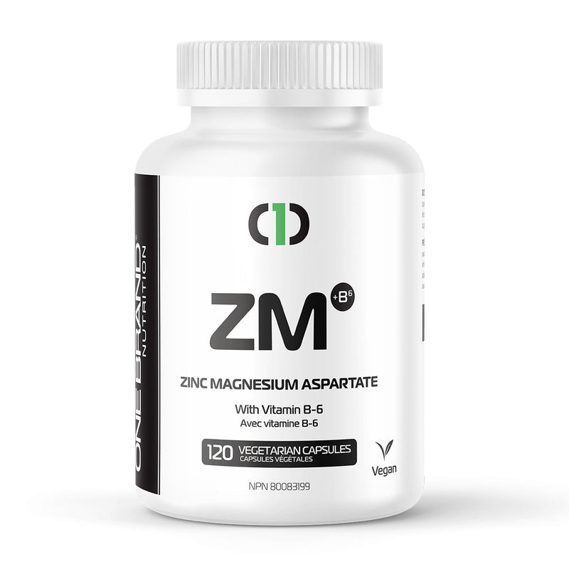 Buy Now! One Brand Nutrition ZM+B6 (120 caps) ZMA. A 100% all natural formula, One Brand Nutrition's ZM+B6 is the perfect way to help balance testosterone and enhance sleep quality.