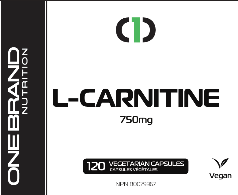 Shop #1Brand L-Carnitine 750 mg (120 Caps) | Onebrandnutrition.ca Shop #1Brand L-Carnitine 750 mg (120 Caps) | Onebrandnutrition.ca