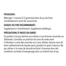 One Brand Nutrition Citrulline Malate (500 g) french information and directions of use. 2:1 Citrulline Malate (2:1 ratio of citrulline to the organic salt, malate), Gluten-Free & Vegan Sourced Citrulline Malate.