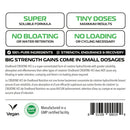 One Brand Nutrition HCL Powder (200 servings) bullet points. One Brand Creatine HCl improves workout capacity, recuperation, lean muscle mass, strength and power without water retention. 