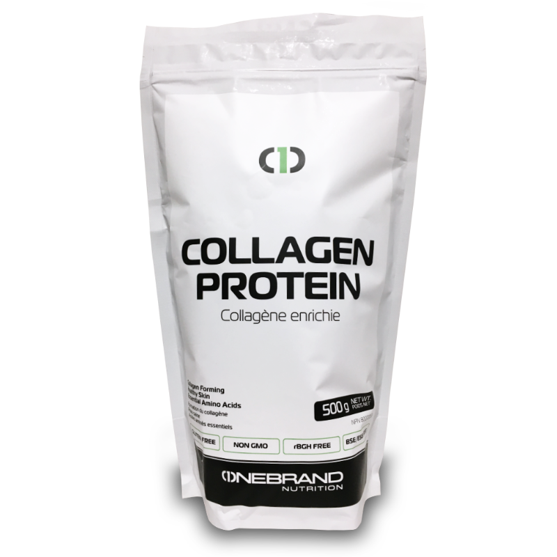 Buy Now! One Brand Nutrition Collagen Protein Peptides (500 g). 100% Pure Unflavoured Collagen Protein helps Improve health of skin & hair, reduces joint pains & increase metabolism & muscle Repair.